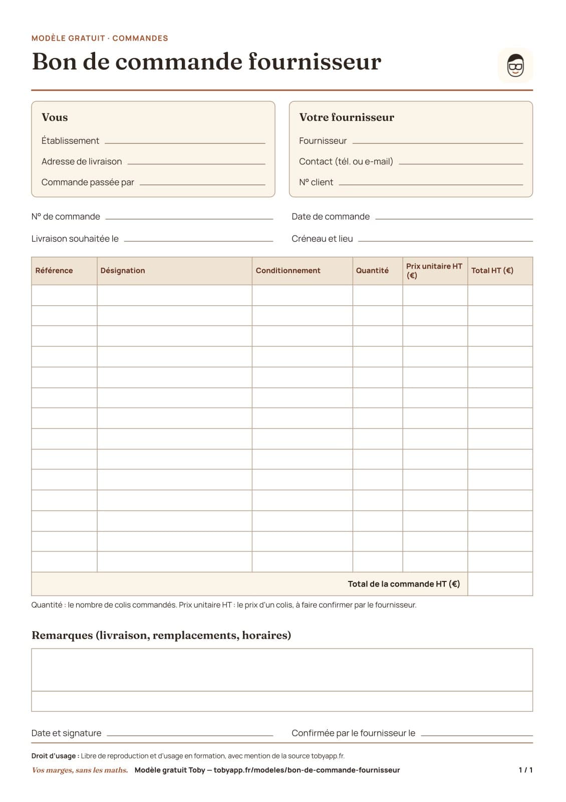 Aperçu du fichier : Bon de commande à imprimer (PDF)